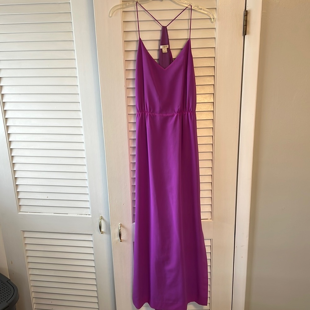 Women’s Magenta J.Crew Maxi Dress